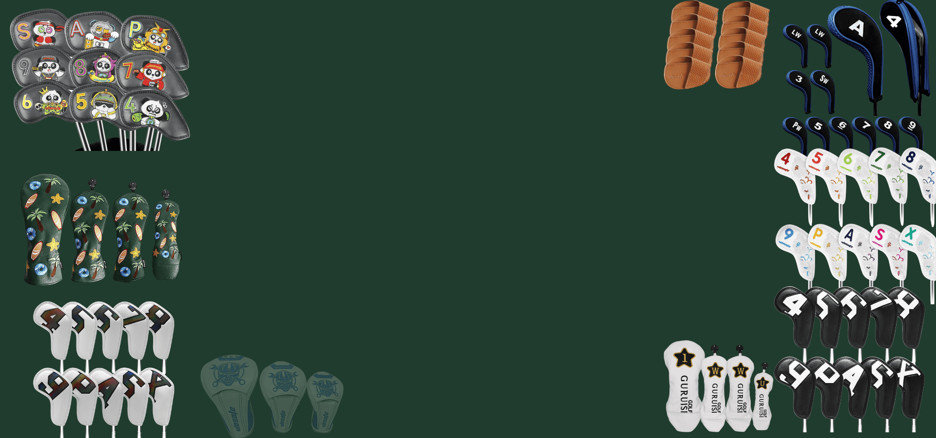 Personalised Golf Head Covers