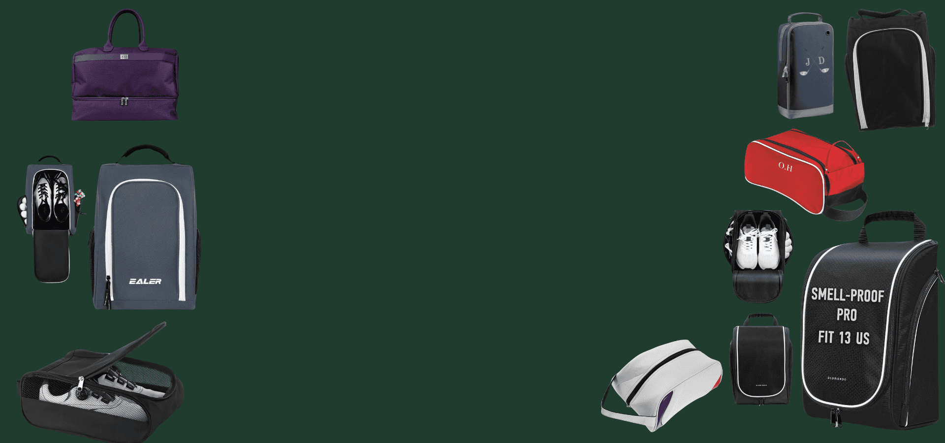 Personalised Golf Shoe Bags