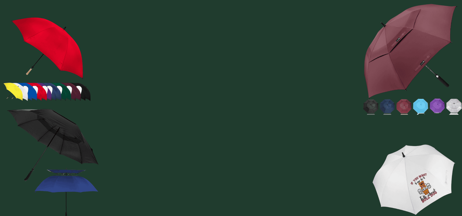 Personalised Golf Umbrellas